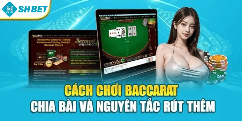Cách chơi baccarat chia bài và nguyên tắc rút thêm